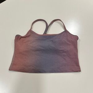 Beyond Yoga Mauve and Lilac Racerback Tank